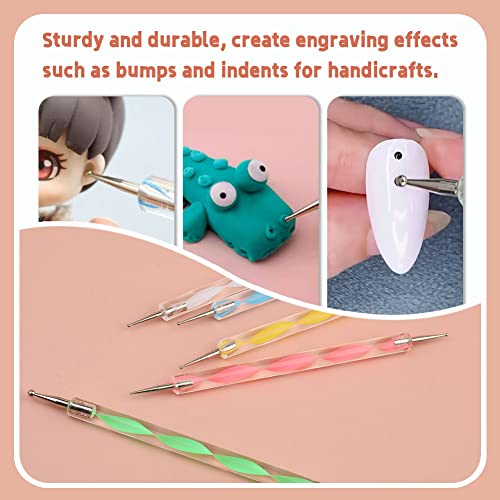 LOKUNN 14 PCS Dotting Tools Ball Styluses Dotting Tools for Painting - size: 14 PCS PINK