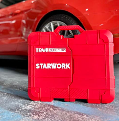 STARWORK TRUE MECHANIC™ 312-Piece Mechanics Tool Set and Socket Set, Professional【Pliers Wrench】 SAE/Metric - size: 312 PW