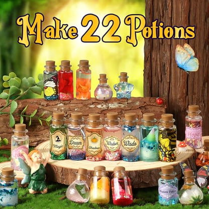 wookidel Fairy Potion Kit for Kids - Magic Kit - Craft Gifts for Girls - style: Mystical Kit