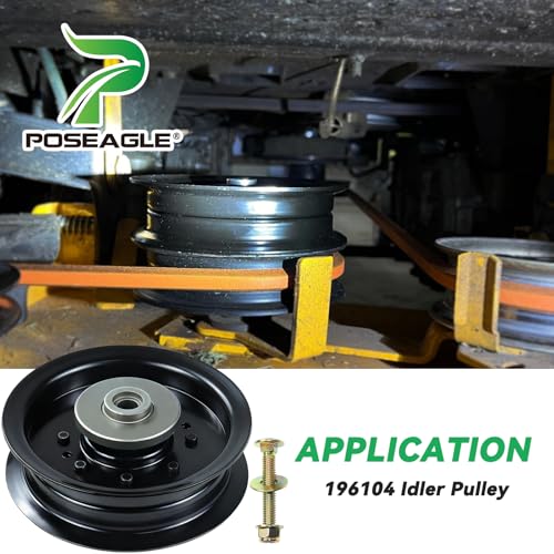 532196104 Husqvarna Idler Pulley for Husqvarna 48" 54" Z254f Mower - size: 1x196104