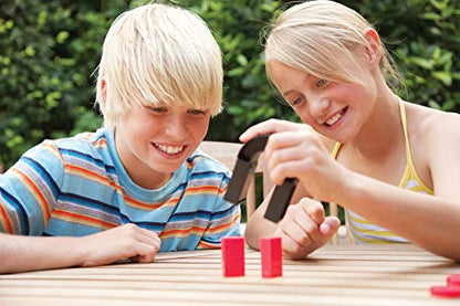 4M Magnet Science Kit for Kids Ages 5+ — 20+ Hands-On Experiments with 40+ Components, Build Maglev Transporter, Magnetic Racer, UFO & Compass Yacht, STEM Educational Toy Gift for Boys Girls - style: Magnet Exploration