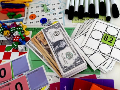 MANGO MATH 2nd Grade Deluxe Math Kit – Hands-On Math Games & Manipulatives for Second Grade, Multi-Digit Addition, Subtraction & Multiplication Foundation, Classroom Set
