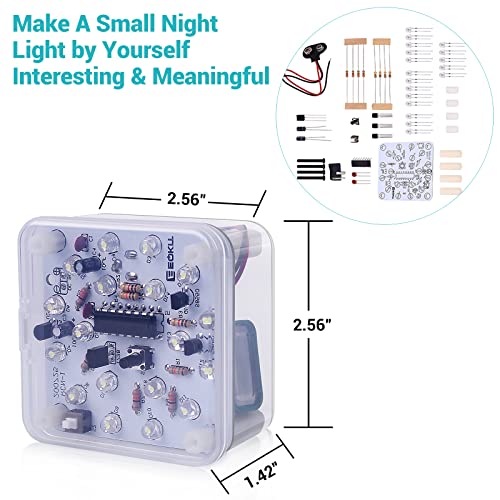 MiOYOOW LED Night Light Soldering Practice Kit for School & Home Use