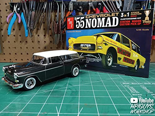 AMT 1955 Chevy Nomad 1:25 Scale Model Kit