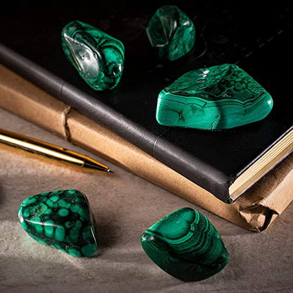 KALIFANO Malachite + Tumbled Stone Mix