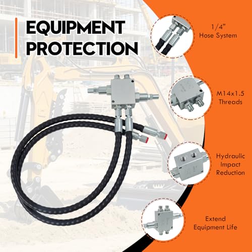 Mini Excavator Cushion Valve Kit, Hydraulic Swing Motor Buffer Valves