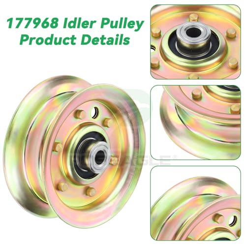 532196106 Idler Pulley with 532196104 Pulley 532177968 Pulley - size: 1x196106+1x196104+1x177968