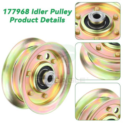 532196106 Idler Pulley with 532196104 Pulley 532177968 Pulley - size: 1x196106+1x196104+1x177968