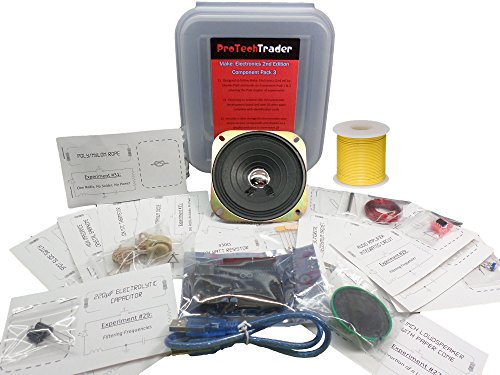Make: Electronics 2nd Edition Component Pack 3 Deluxe Electronic Kit - style: Deluxe Pack 3