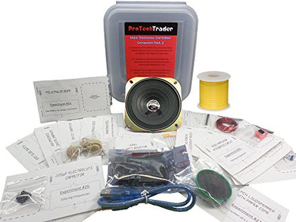 Make: Electronics 2nd Edition Component Pack 3 Deluxe Electronic Kit - style: Deluxe Pack 3