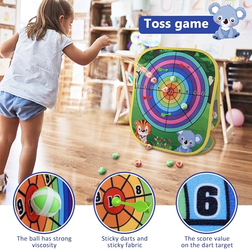 Animal Bean Bag Toss Game Toy Outdoor Toss Game - color: Animal