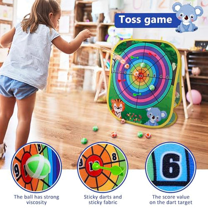 Animal Bean Bag Toss Game Toy Outdoor Toss Game - color: Animal