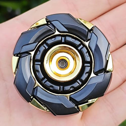T-Conceal EDC Fidget Slider Spinning Stress Relief Adults Magnet Metal Toys - color: Black Gold