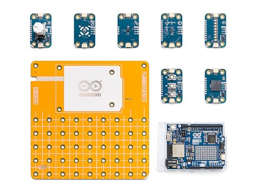 Arduino Official Plug and Make Kit [AKX00069] - Ultimate Starter Kit for Beginners | Build Connected Projects Easily | Fun & Educational Technology Package for Learning Electronics & Coding