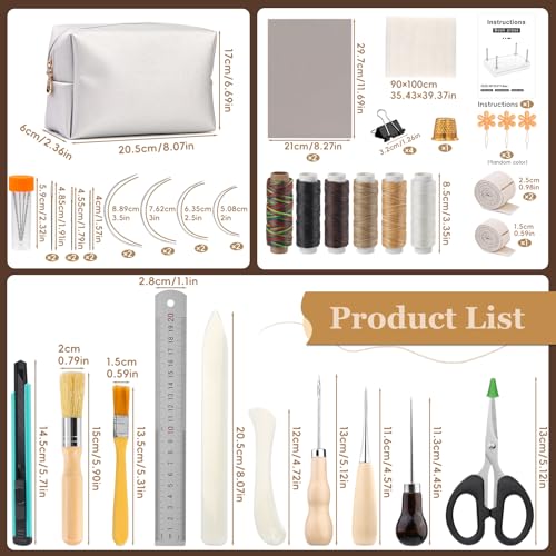 JUPEAN Book Binding Kits Bookbinding Kit Large Book Press 14.76x11.42 - size: 14.76"x11.42" Bookbinding Kit -3