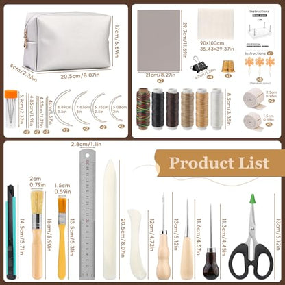 JUPEAN Book Binding Kits Bookbinding Kit Large Book Press 14.76x11.42 - size: 14.76"x11.42" Bookbinding Kit -3