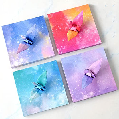 Teniinet Origami Paper Kit for Kids Adults, 400 Sheets for DIY Decoration