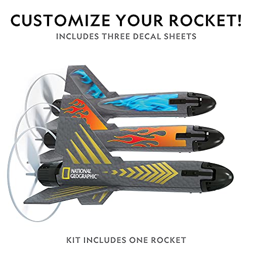 National Geographic Motorized Rocket Launcher for Kids Ages 8-12 - style: Motorized Power Rocket