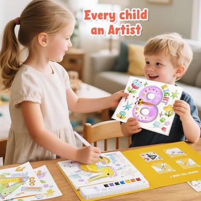 JoyCat Paint with Water Coloring Books for Toddlers (Numbers) - style: Numbers