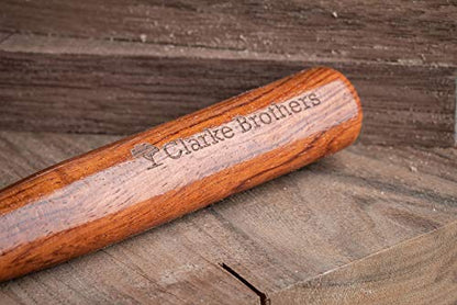 Clarke Brothers Marking Knife and Real Leather sheath – Wood Marking Gauge – Premium Woodworking Tool with High Carbon Steel Blade – Quality with Sharp Blade – Beautiful Wooden Handle