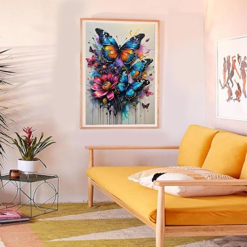 HITO Butterfly Diamond Painting Kits for Adults Butterfly Diamond Art Kits - color: G9462
