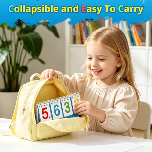 Place Value Manipulatives Flip Chart, Math Manipulatives