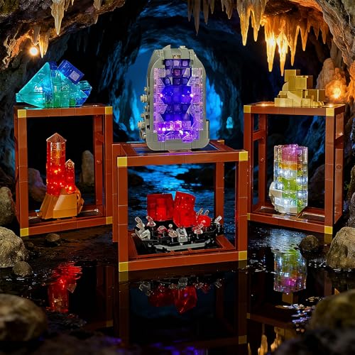 LED Light Kit Compatible with Lego 21362 Mineral Collection - color: Touch Switch Version