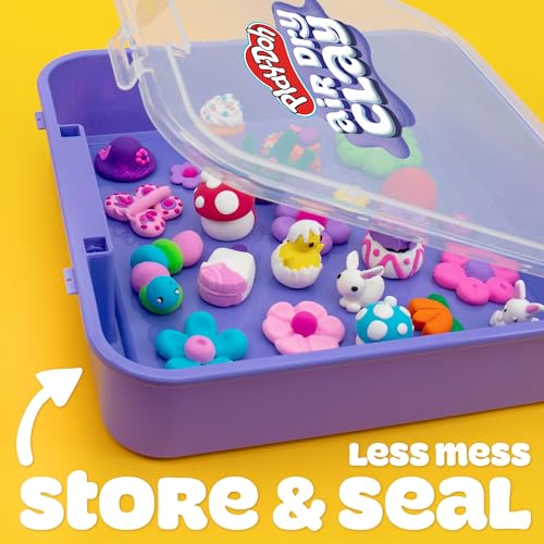 Play-Doh Air Dry Clay Case, Scented Variety Pack, 13 Air-Dry Clays, Fun Molds, Wiggly Eyes, and Sculpting Tool, Arts and Crafts Supplies, Modeling Clay, Fun Kids Activities, Pottery - color: Air Dry Clay Case, size: 13 Pack
