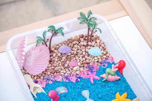 Mermaid Sensory Bin Kit for Kids - style: Mermaid Sensory Bin Kit