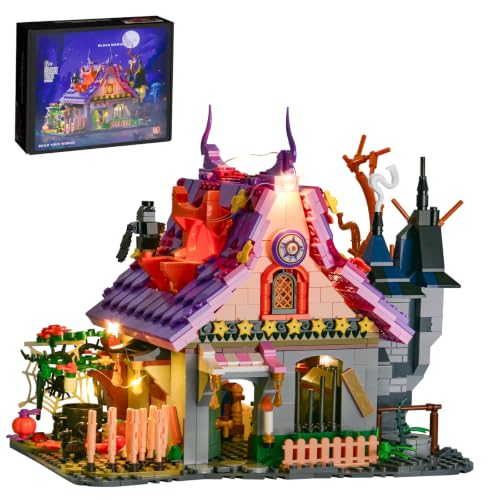 Halloween Haunted House Building Blocks Set 1202 PCS for Adults 14+