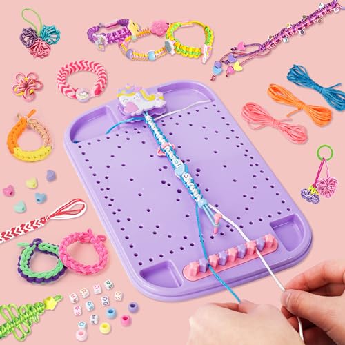 500+ PCS Weaving Loom Kit, Craft Kits for Kids, Friendship Bracelet Kit