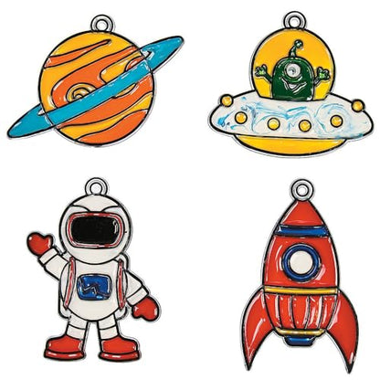 Fun Express Outer Space Suncatcher Kit Makes 24