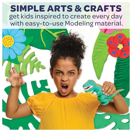 Crayola Model Magic Deluxe Variety Pack (14ct), Kids Air Dry Clay, 7oz, Bulk Modeling Clay Alternative, Gift for Kids, Ages 4+ - size: 14Ct