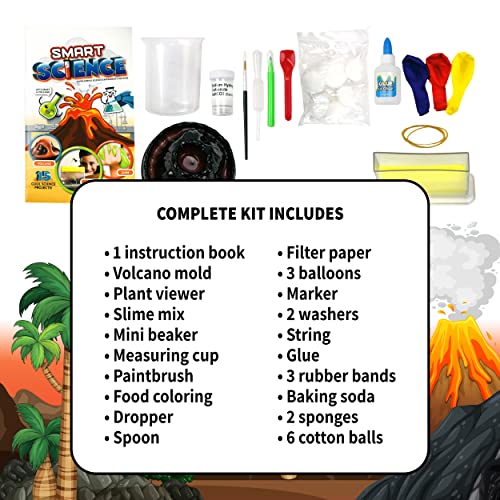 Spicebox Science Experiment Kits for Kids STEM Projects Activities Learning Educational Toys, Volcano Natural Science Lab, Smart Science Age Range 8+