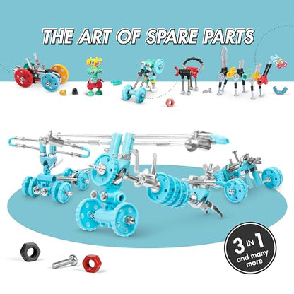 The Off Bits AirBit – Build Your Own Airplane! STEM Building Kit for Creative Kids 8-12 & Curious Adults, Fun Educational Gift for Boys & Girls - style: AirBit