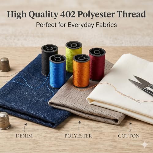 94-Piece Travel Sewing Kit for Adults & Kids, Small Needle & Thread Kit