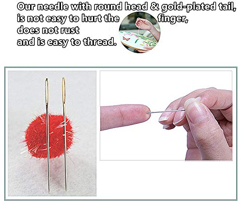 Awesocrafts Cross Stitch Kits Flower 11CT Stamped Patterns Easy Cross Stitching Embroidery Needlework Kit Supplies (Flower) - color: Flower