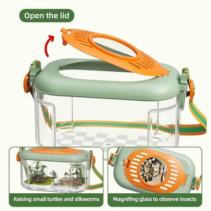 Bug Catcher Kit for Kids,STEM Outdoor Exploration Set（Ages 3+） - style: Kids Bug Catcher Set