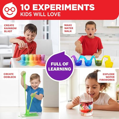Doctor Jupiter Color Science Experiments Kit for Kids Ages 4+ - style: Color Science Kit: 4+