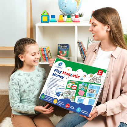 Simply magic 70 PCS Magnetic Money for Classroom - Play Money for Teaching