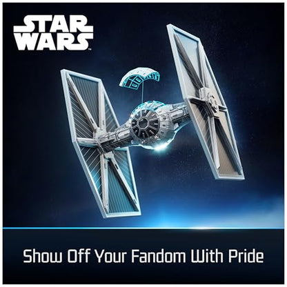 4D Build Star Wars Imperial TIE Fighter 3D Puzzle Model Kit for Adults - style: Imperial Tie Fighter 120 pcs