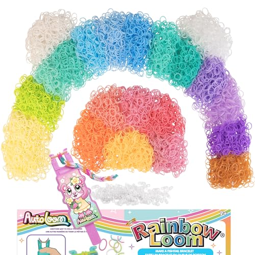 Rainbow Loom 11,000 Pastel Bands AutoLoom Mega Pack - 22 Soft Colors