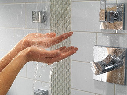 Delta Faucet Ara 6-Setting Shower Handle Diverter Trim Kit, Diverter Valve Trim Kit Chrome, 6 Way Shower Diverter, Delta Diverter Trim, Chrome T11967 (Valve Not Included) - color: Chrome