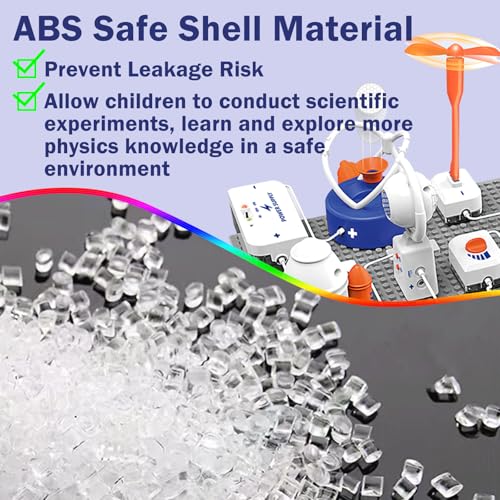 Science Toy Sets, AI Intelligent Voice Physics Circuit Electronic Building Block Puzzle Toy STEM Education Toy Set Holiday Birthday Gift 500+ Projects 66PCS for Students Children Aged 3+