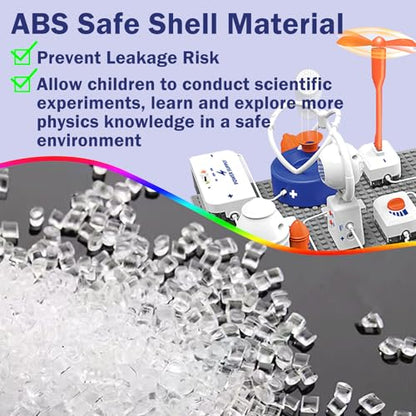 Science Toy Sets, AI Intelligent Voice Physics Circuit Electronic Building Block Puzzle Toy STEM Education Toy Set Holiday Birthday Gift 500+ Projects 66PCS for Students Children Aged 3+