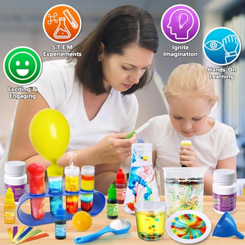 UNGLINGA 300+ Experiments Science Kit for Kids Chemistry Set S.T.E.M Toys - style: science kit with 300+ experiments