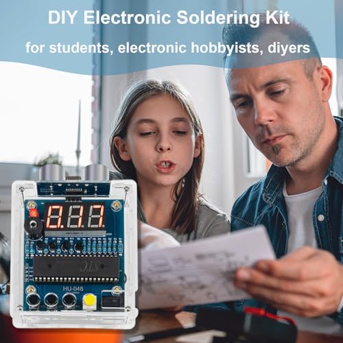 DIY Ultrasonic Distance Alarm Soldering Kit, Ultrasonic Distance Sensor Solder Project, Ultrasonic Distance Measuring Alarm Device, DIY Electronic Kits for Learning and Teaching Solder and Electronic