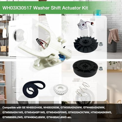 Upgraded WH03X30517 WH03X32218 WH03X32097 Shift Actuator Kit - style: Full Set (7 pcs - WH03X32218)