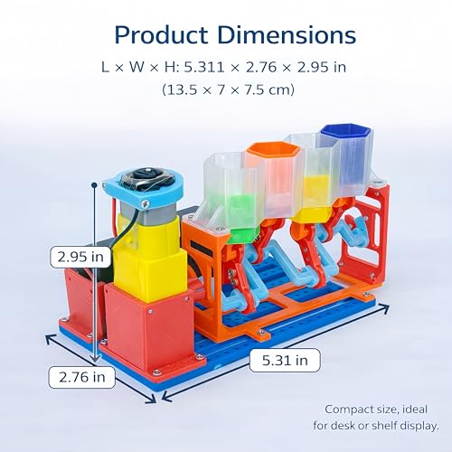 4-Cylinder Engine Model Kit for Kids 8-14, STEM DIY Assembly with Pistons