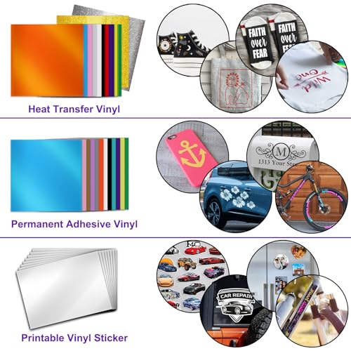 LOPASA Starter Kit Bundle Accessories Compatible with Cricut Machine